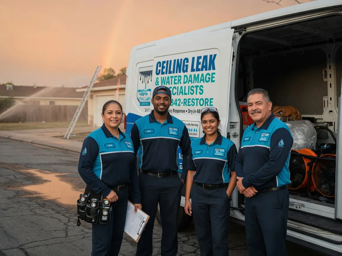 Ceiling Leak Cleanup company in Matthews, MO
